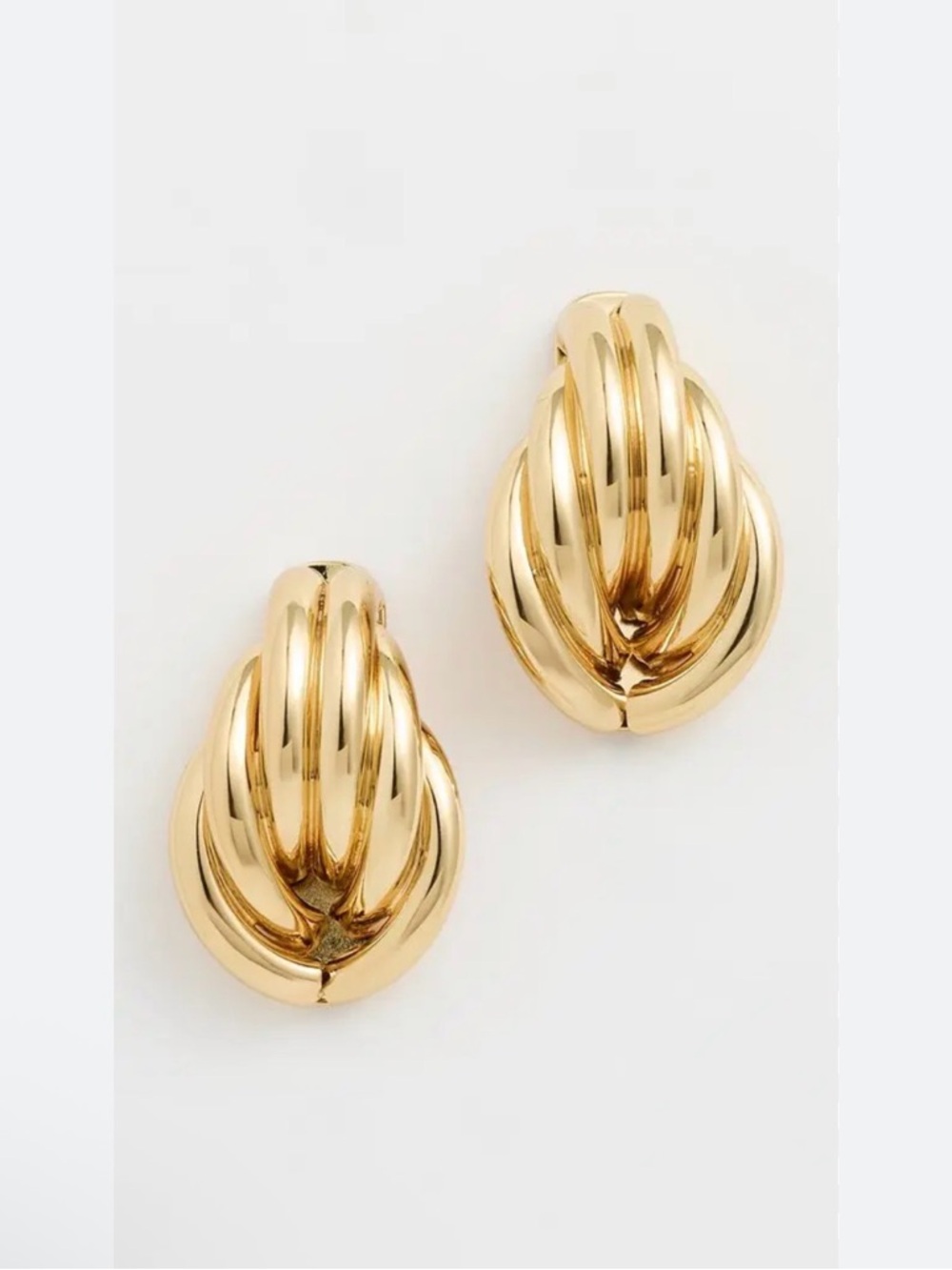 Gold Knotted Lori Earrings